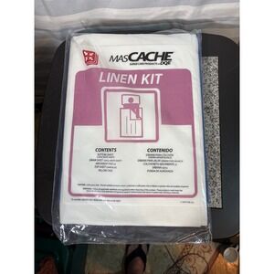MasCache Linen Kit DQE Surge Care Products MC4001 Disposable Bedding Set 6-Piece
